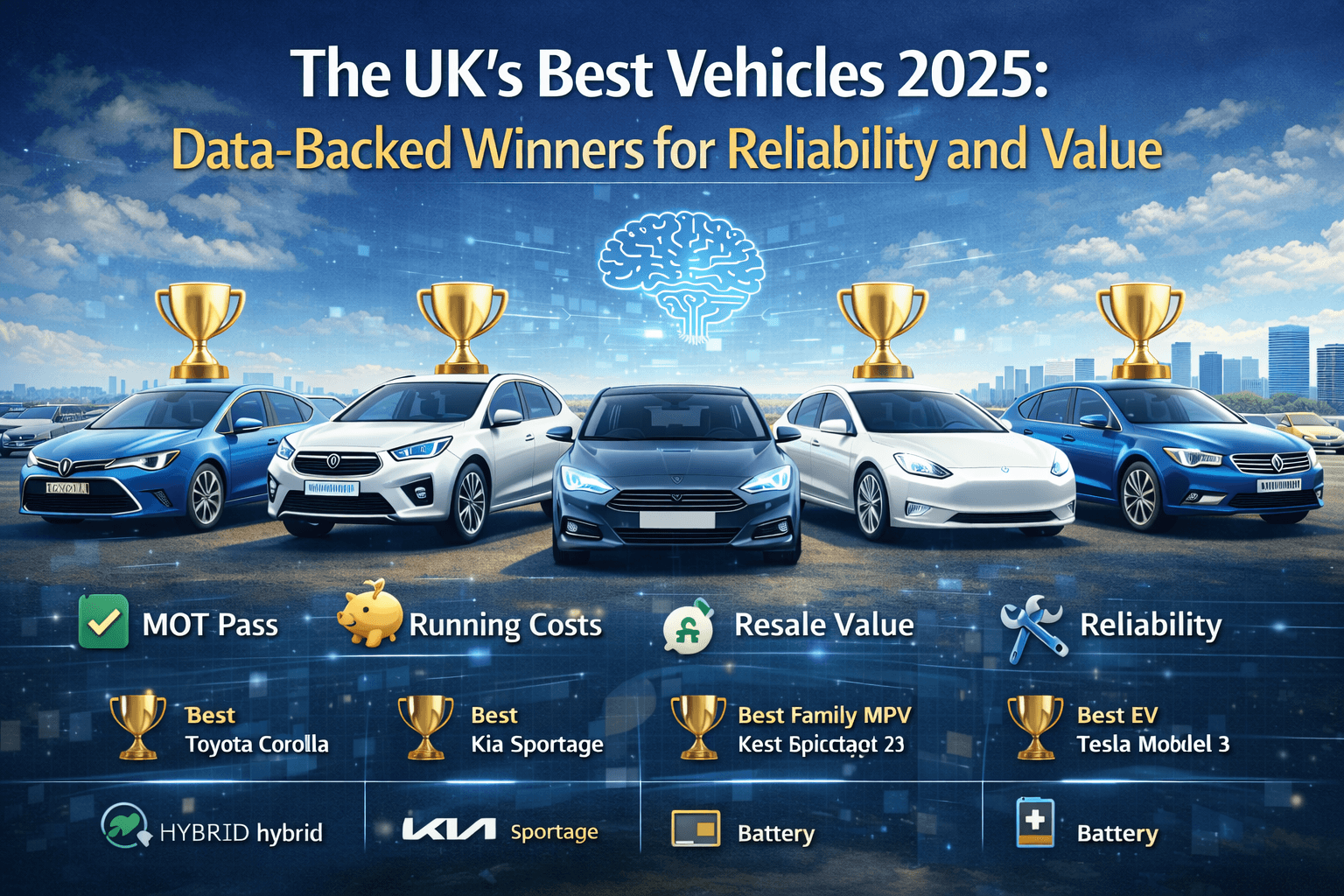 The UK’s Best Vehicles 2025: Data-Backed Winners for Reliability and Value