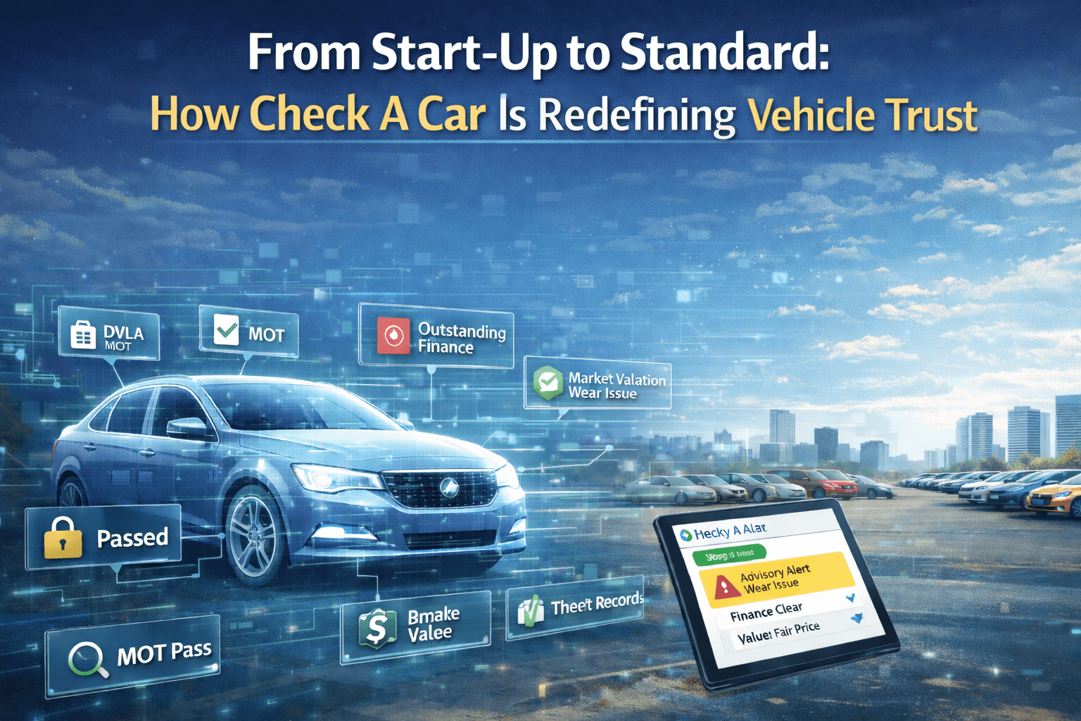 From Start-Up to Standard: How Check A Car Is Redefining Vehicle Trust